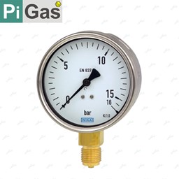 نمایش جزئیات برای گیج فشار بوردن 232.50 ویکا 16 بار تصویر گیج فشار بوردن 232.50 ویکا 16 بار