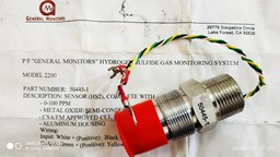 نمایش جزئیات برای سنسور گاز H2S  GENERAL MONITOR 100ppm با کد فنی 1-50445 تصویر سنسور گاز H2S  GENERAL MONITOR 100ppm با کد فنی 1-50445
