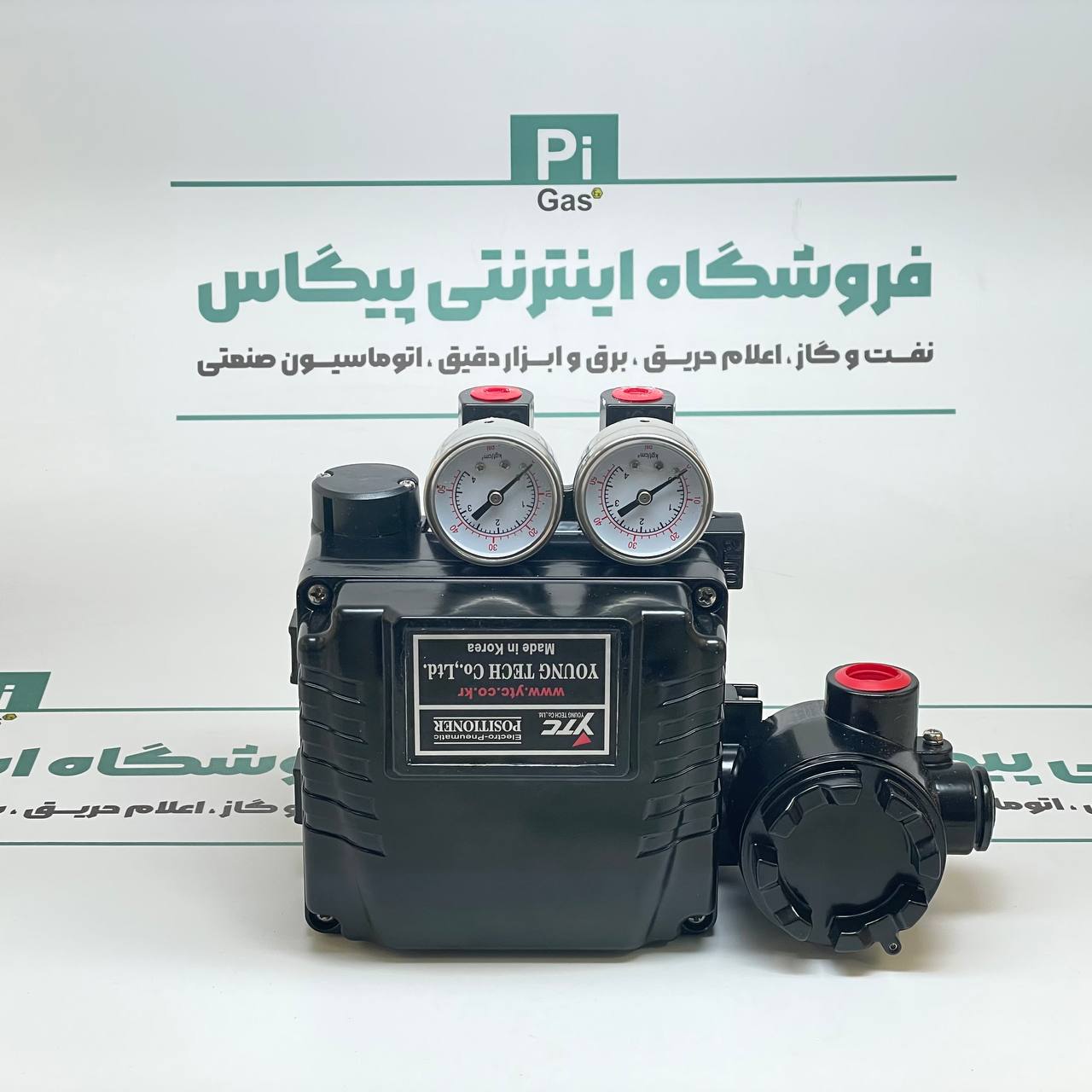 تصویر پوزیشنر الکترو پنوماتیک YTC مدل YT-1000L