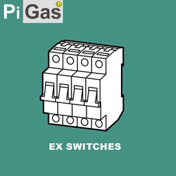 تصویر برای گروهکلید ها و ساير قطعات Ex Switches
