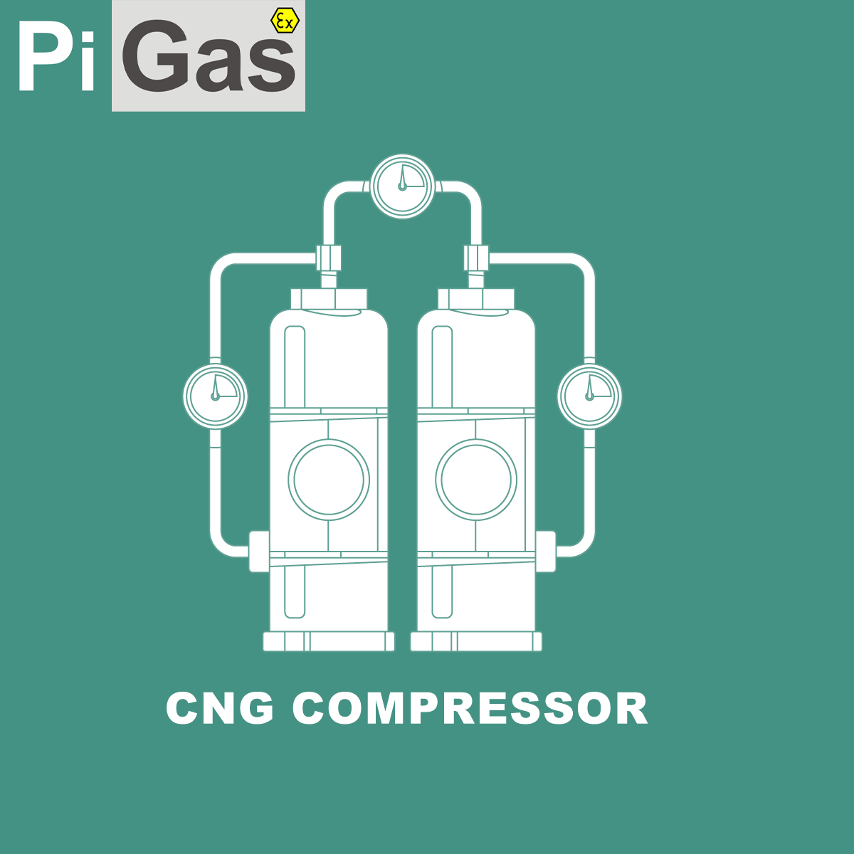 تصویر برای گروهکمپرسور گاز CNG
