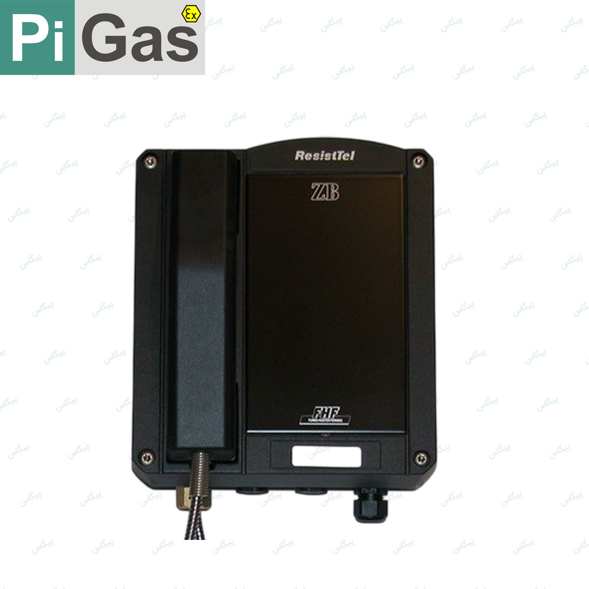 تصویر تلفن آتش نشانی ضد انفجار مدل  Ex Resistel zb